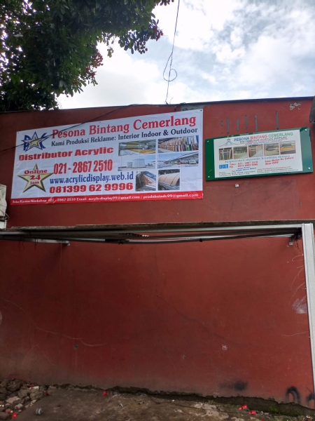 Jual Acrylic Cutting Terdekat    Di Kecamatan Cikarang Selatan